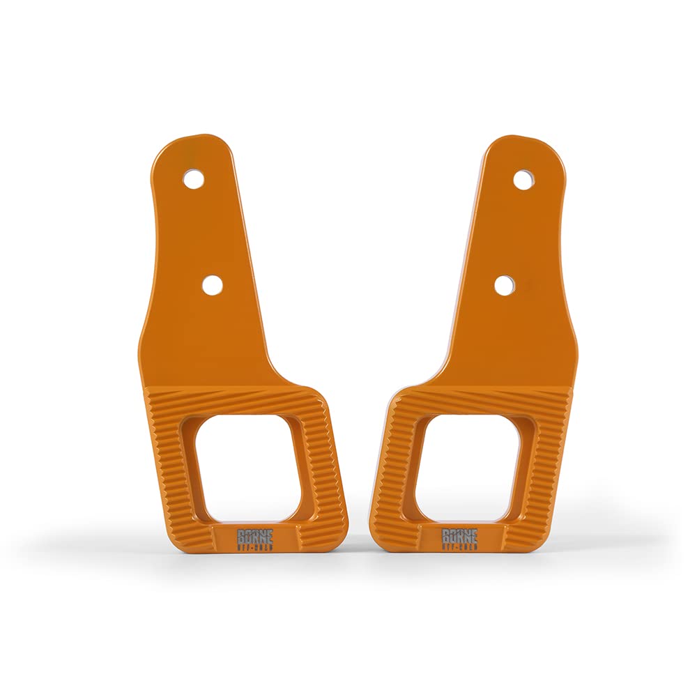 Borne Off-Road Mishimoto BNTH-F150-17GD Billet Tow Hooks Compatible with Ford Raptor 2017+, Gold