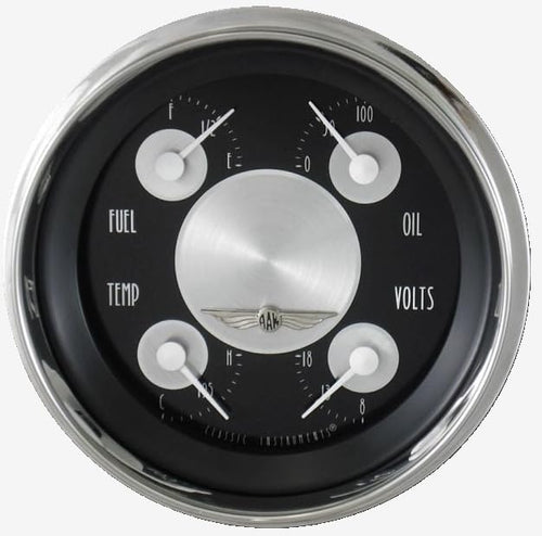 Classic Instruments All American Tradition AT76SLC 3 3/8" Quad Gauge Fuel Sending Unit 240-33 Ohm