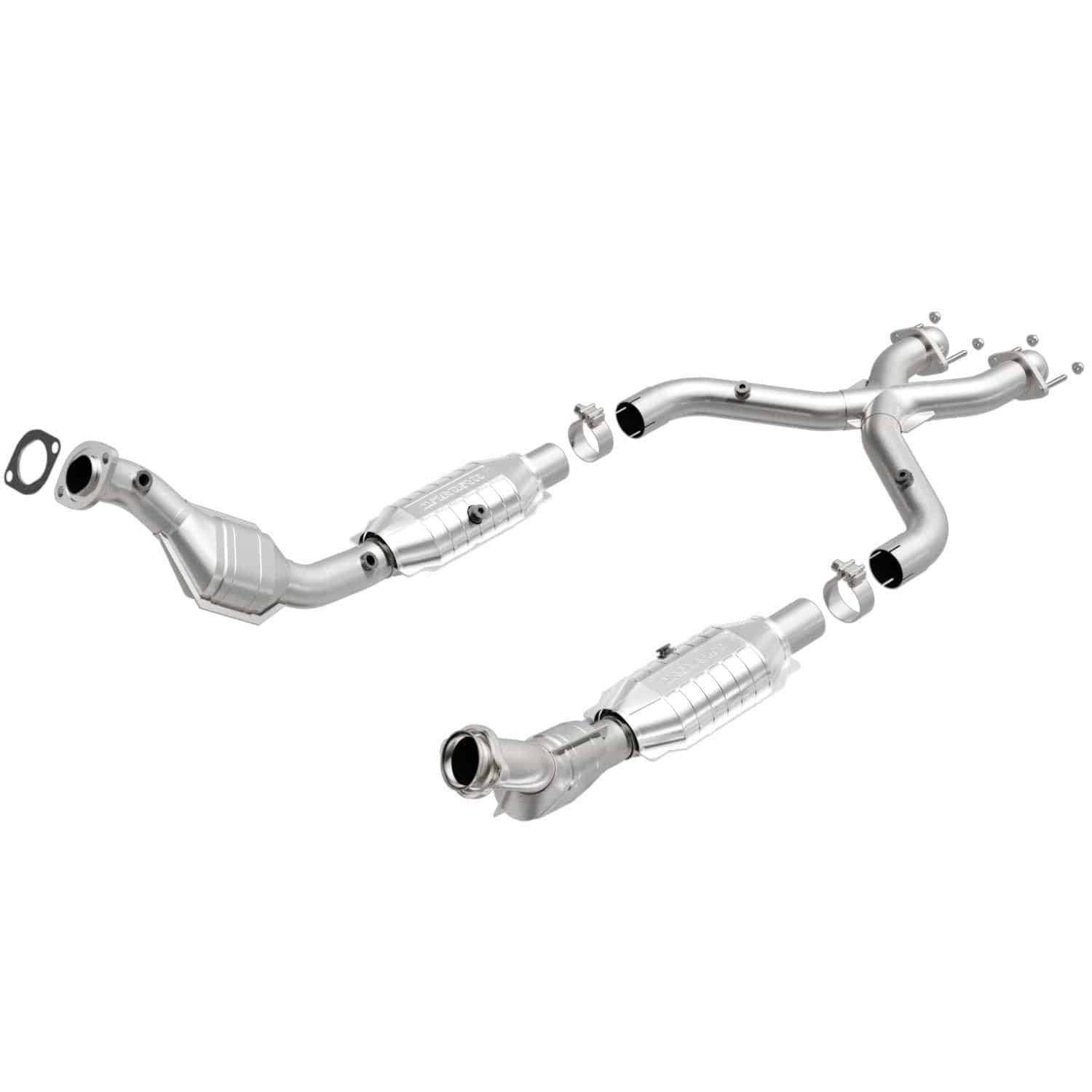 Large MagnaFlow 93671 Stainless Steel Direct Fit Catalytic Converter