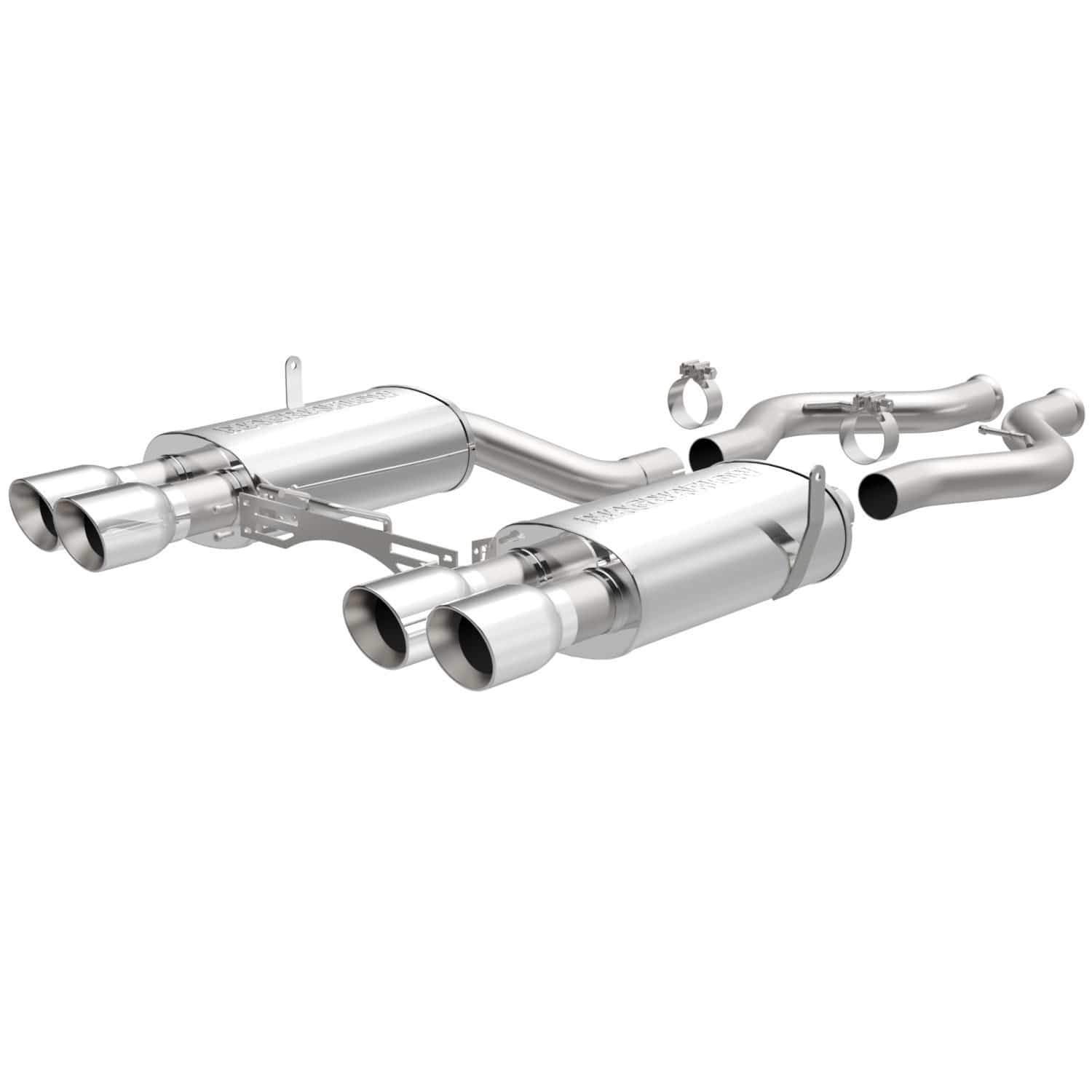 Performance Exhaust System MagnaFlow 15544: Cat-Back, Touring Series, Compatible with 2008-2013 BMW M3