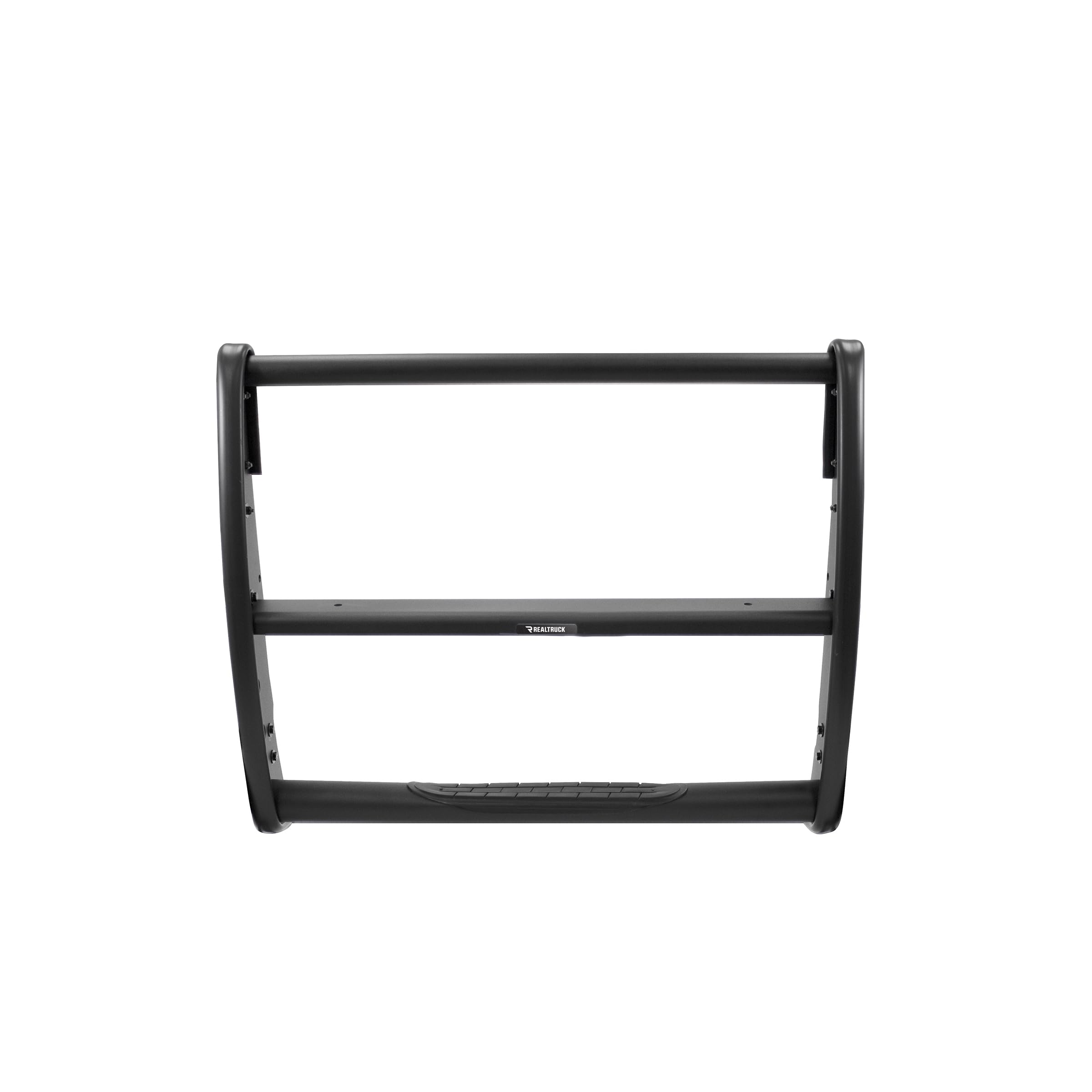 3100 Series Go Rhino Center Grill Guard | Mild Steel, Textured Black | 3176T | Fits 2019 - 2021 Chevrolet Silverado 1500; 2022 Chevrolet Silverado 1500 LTD All (Excludes Driver Alert package)