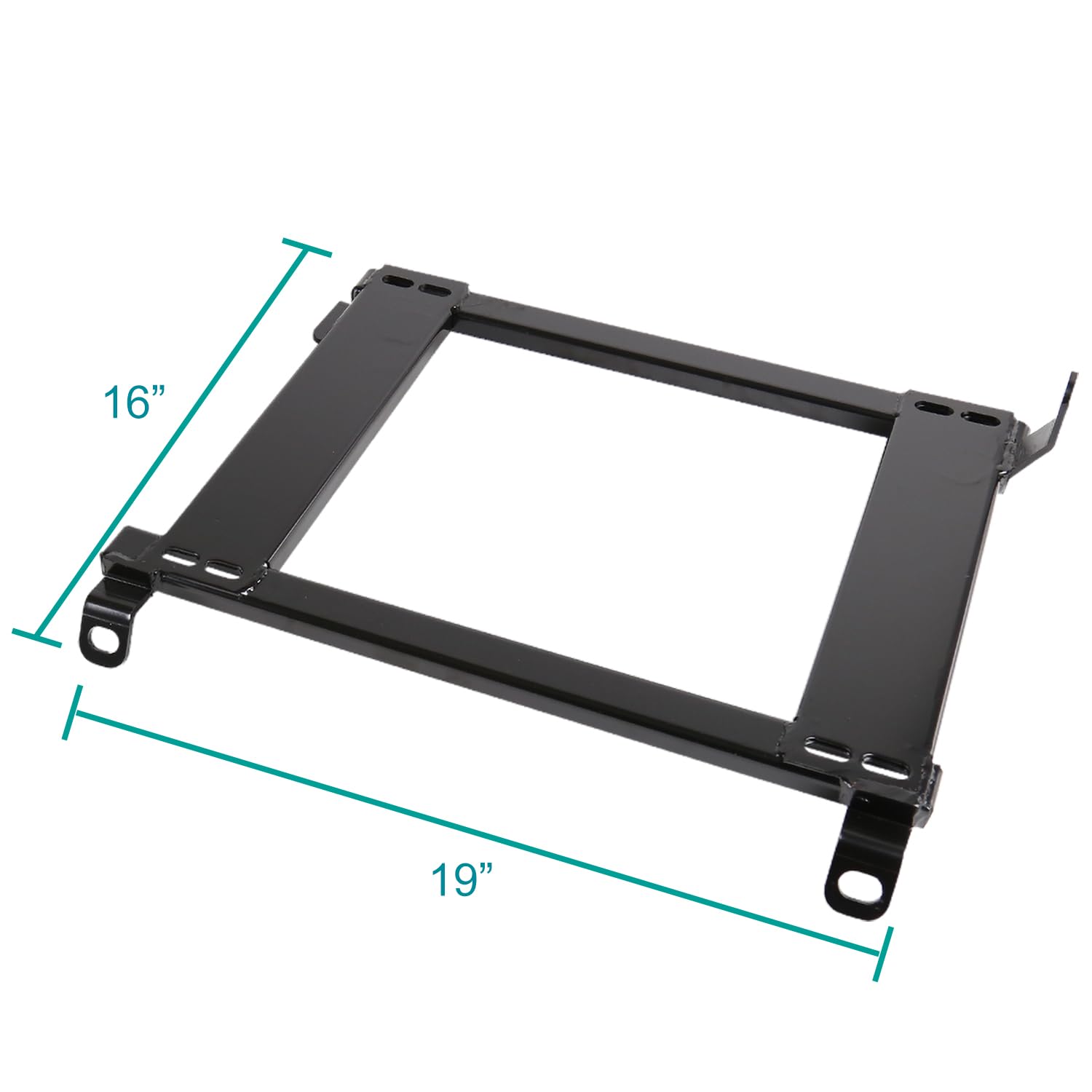 Spec-D Tuning Mounting Brackets Racing Seat Track Pair Compatible with 1992-1995 Honda Civic EG, 1994-2001 Acura Integra