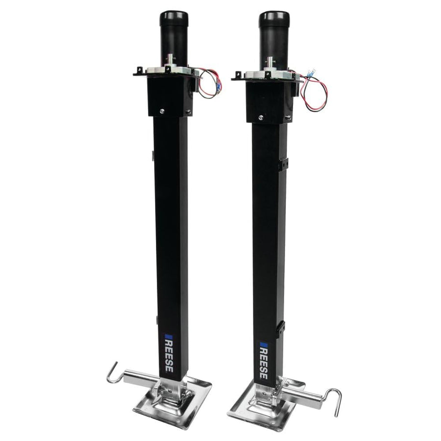 500708 Reese Fifth Wheel Landing Gear, 8,000 lbs. Lift Capacity, 36 Inch Travel
