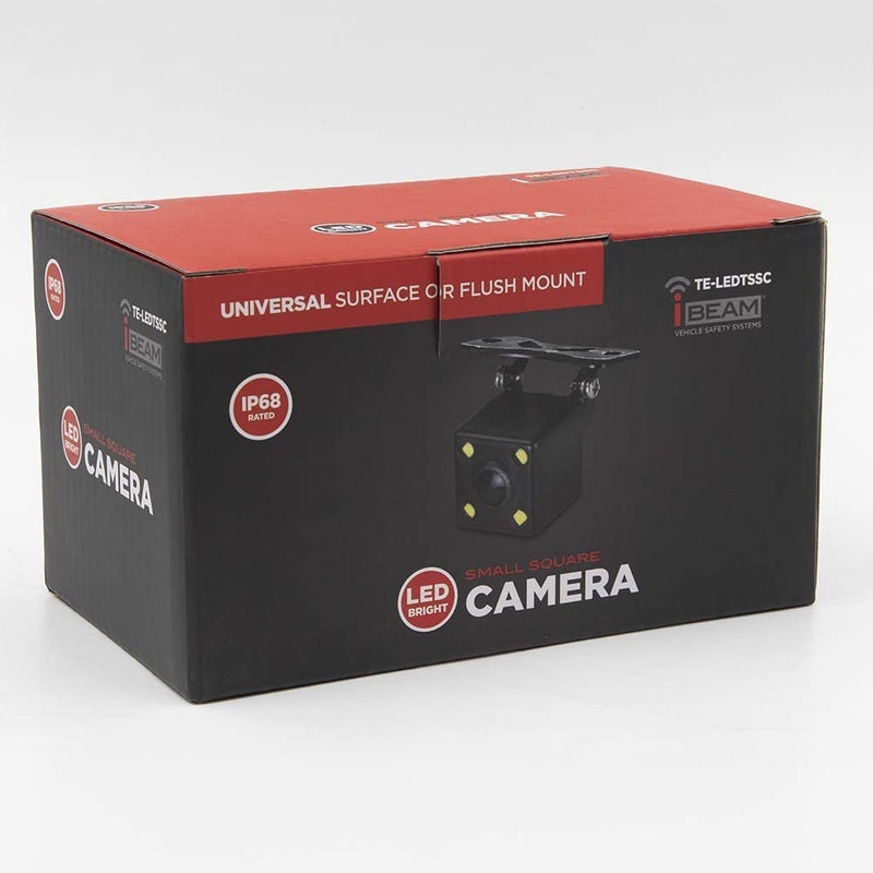 TELEDTSSC iBeam by Metra Small Square Camera with LEDs, Active Parking Lines