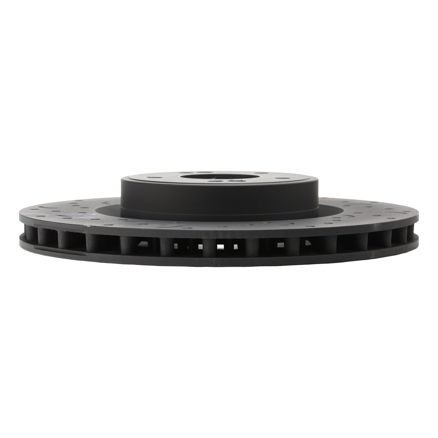 Talon Cross-Drilled and Slotted Vented Rotor, Hawk Performance Brakes 13.39 in. Diameter, 2.23 in. Height