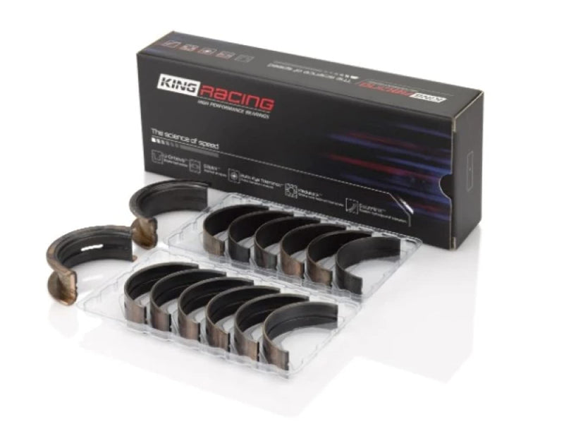 MB7772XPSTDX King STDX .001 Crankshaft Main Bearings Compatible with Subaru EZ30 6cyl