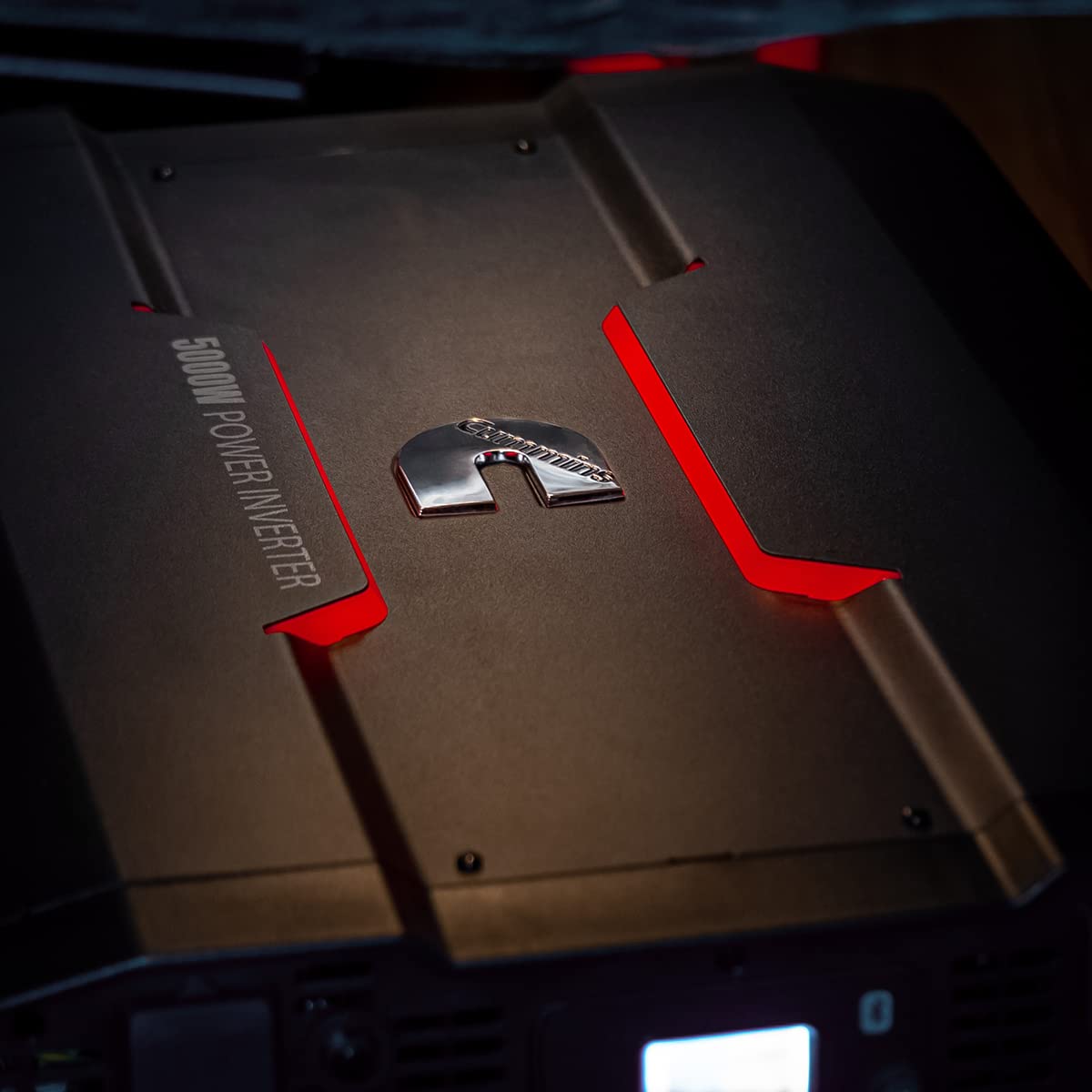 5000 Watts Cummins Inverter Modified Sine Wave Truck Inverter 12 Volts to 110 Volts Four AC Outlets Two USB Ports (Plus Cable Kit)- CMN5000W - Inverters for Vehicles, Van Life, Camping