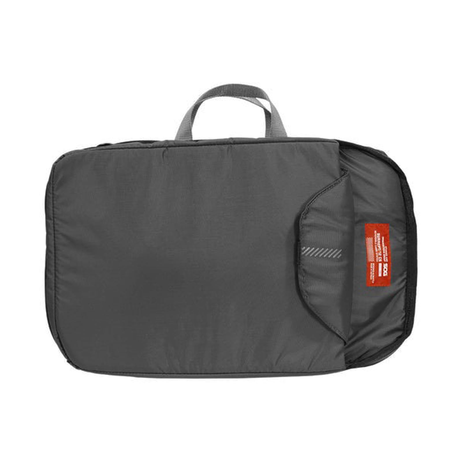 SOG Reversible Surrept/12L CS Carry Pack Organized Travel Bag with Internal Storage and 3-Way Carry with Backpack Straps and Side Handles Charcoal/Bright Gray