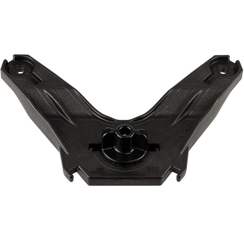 YakAttack Track Mount DoubleHeader | Dual Accessory Mount for Kayak Gear | LockNLoad Compatible | Offset Paddle Holder & Rod Holder Base | Made in USA