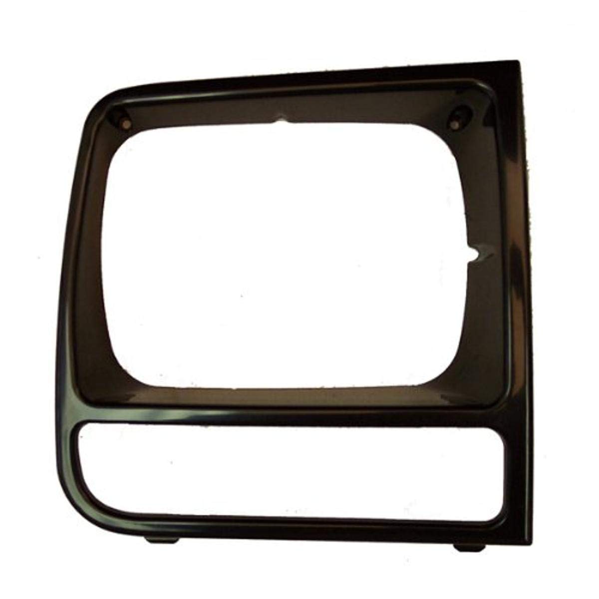 12419.18 | Omix-Ada | Right Headlight Bezel, Black | OE Reference: 55055136 | Fits 1997-2001 Jeep Cherokee XJ