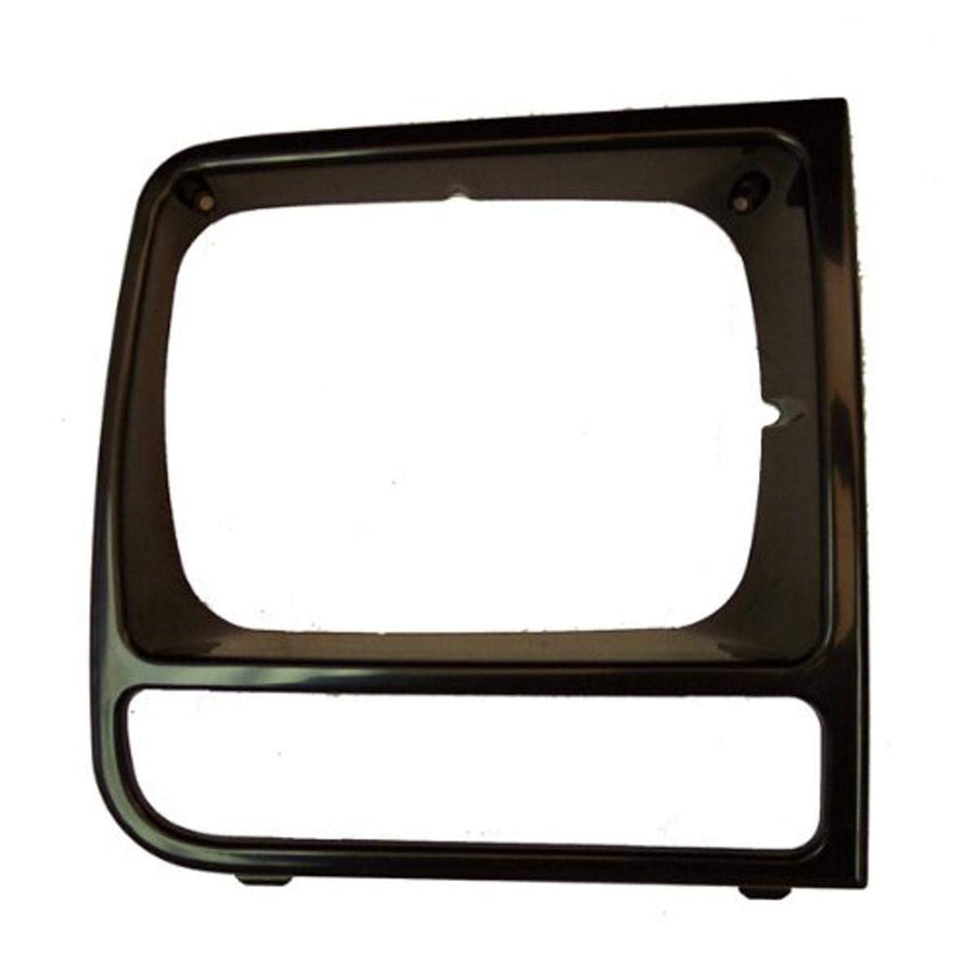 12419.18 | Omix-Ada | Right Headlight Bezel, Black | OE Reference: 55055136 | Fits 1997-2001 Jeep Cherokee XJ