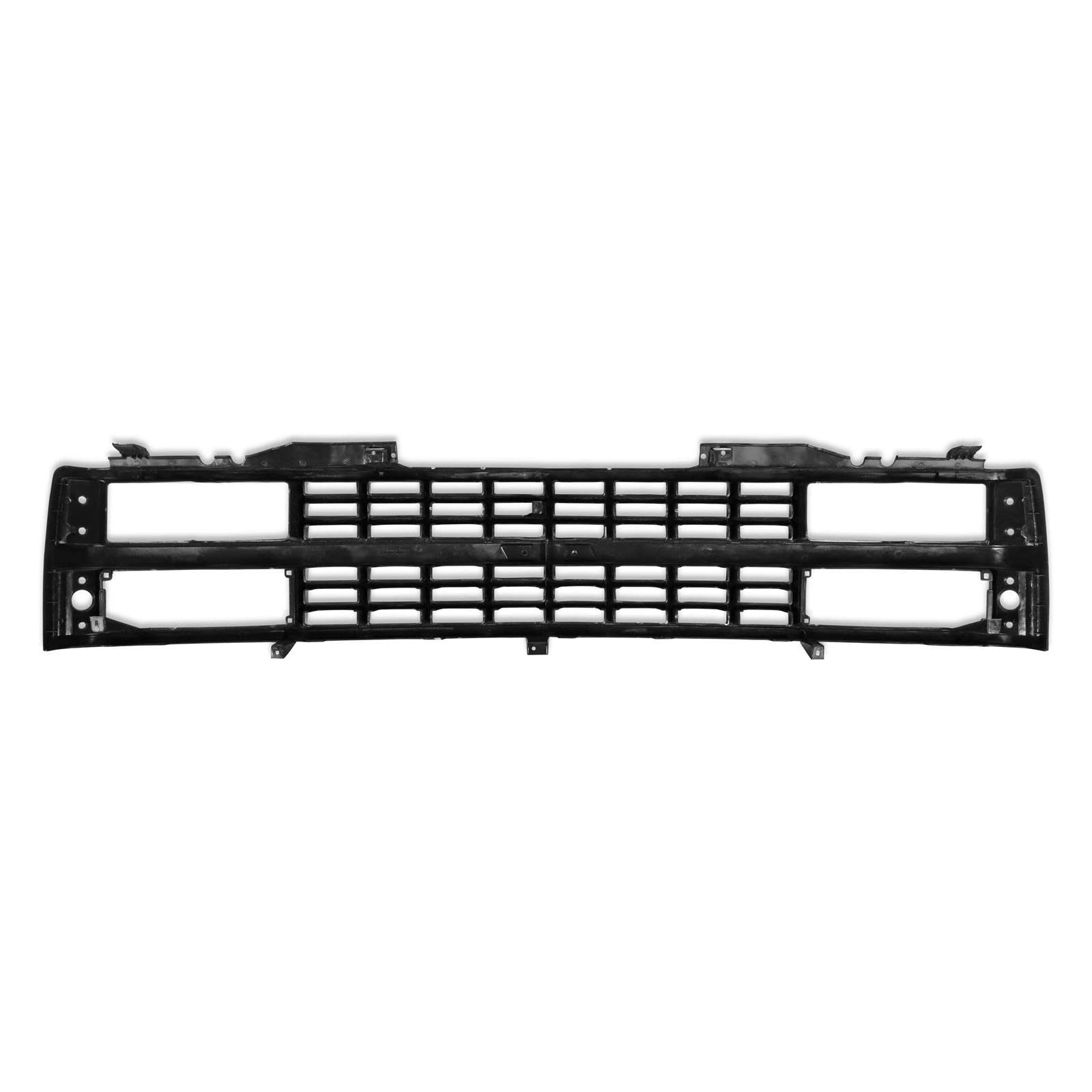 Holley 04-365 Compatible with Chevy 88-93 GMT400 Grille, Dual Headlight, Black