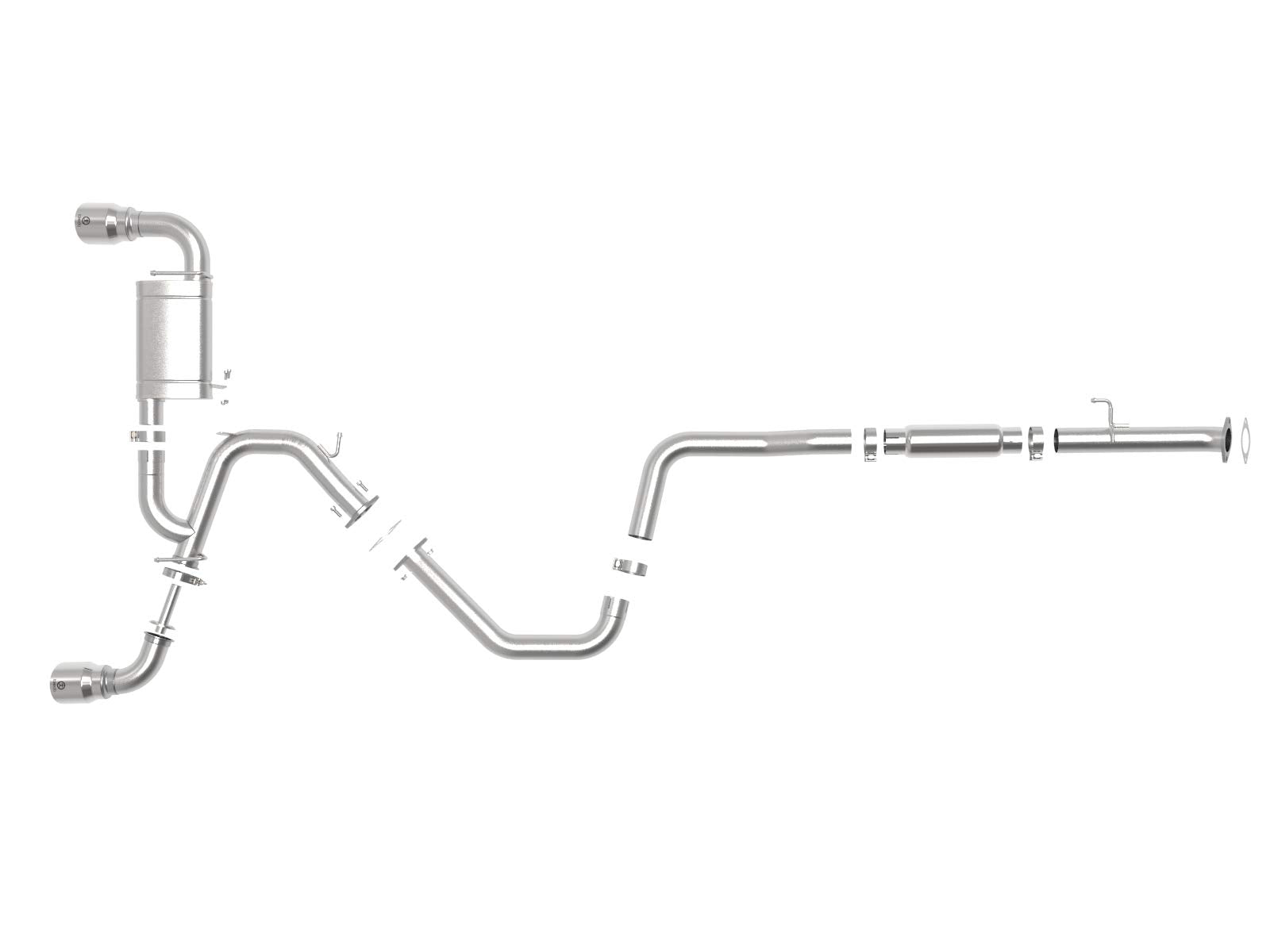 Takeda aFe Power 49-37010-P Cat-Back Exhaust System