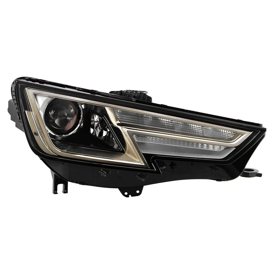Audi A4 S4 17-19 Spyder (POE) Xenon HID LED DRL OE Headlights - Low Beam-D5S-(Not Included) ; High Beam-D5S(Not Included) ; Signal-PSY21W(Included) - Right