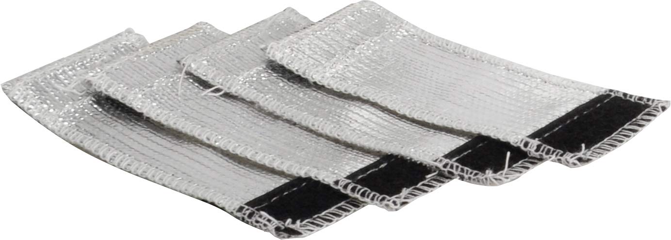 Universal Design Engineering 010381 Heat Reflective Fuel Injector Covers (Pack of 4)