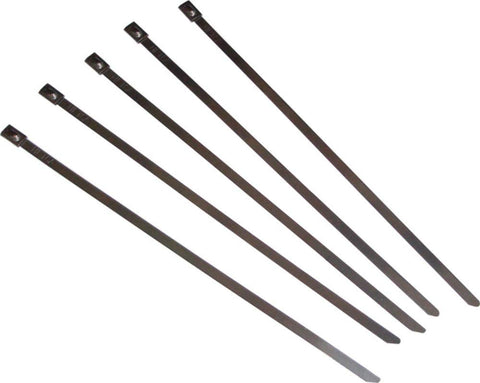 STAINLESS STEEL Helix CABLE TIES 8" 5/PK