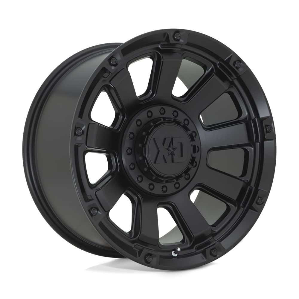 GAUNTLET XD SERIES BY KMC WHEELS 20x10 6x135.00/6x139.70 SATIN BLACK (-18 mm) Wheel Rim