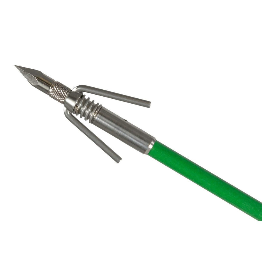 Spring Fisher TruGlo Durable Neon Bowfishing Arrow - Complete Arrow w/Slide Safety System