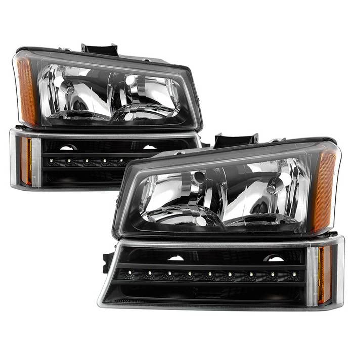 Bumper Lights Xtune (HD-JH-CSIL03-LED-BK-SET)