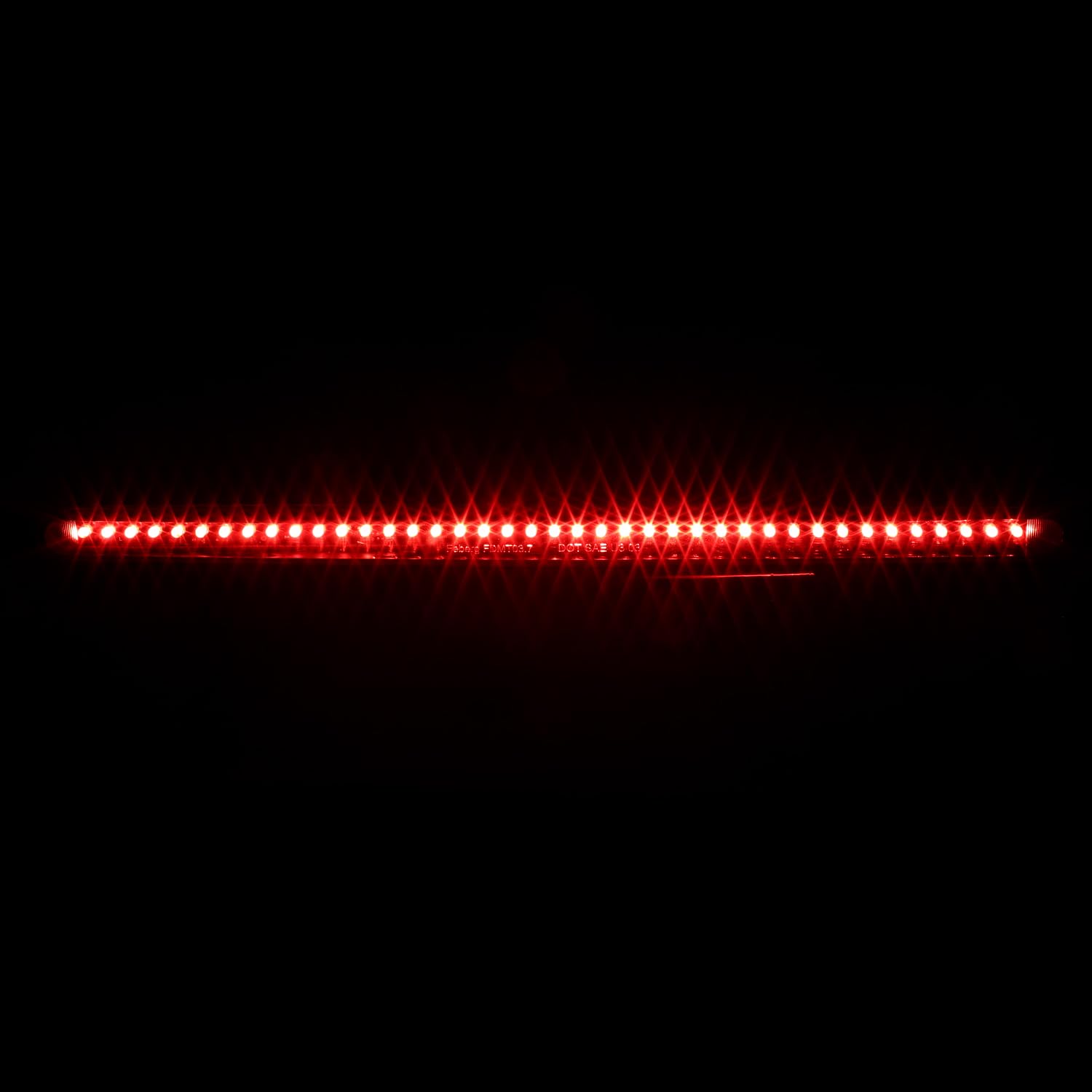Black LED SPEC-D TUNING 3rd Brake Light Compatible with 2003-2004 Ford Mustang Cobra