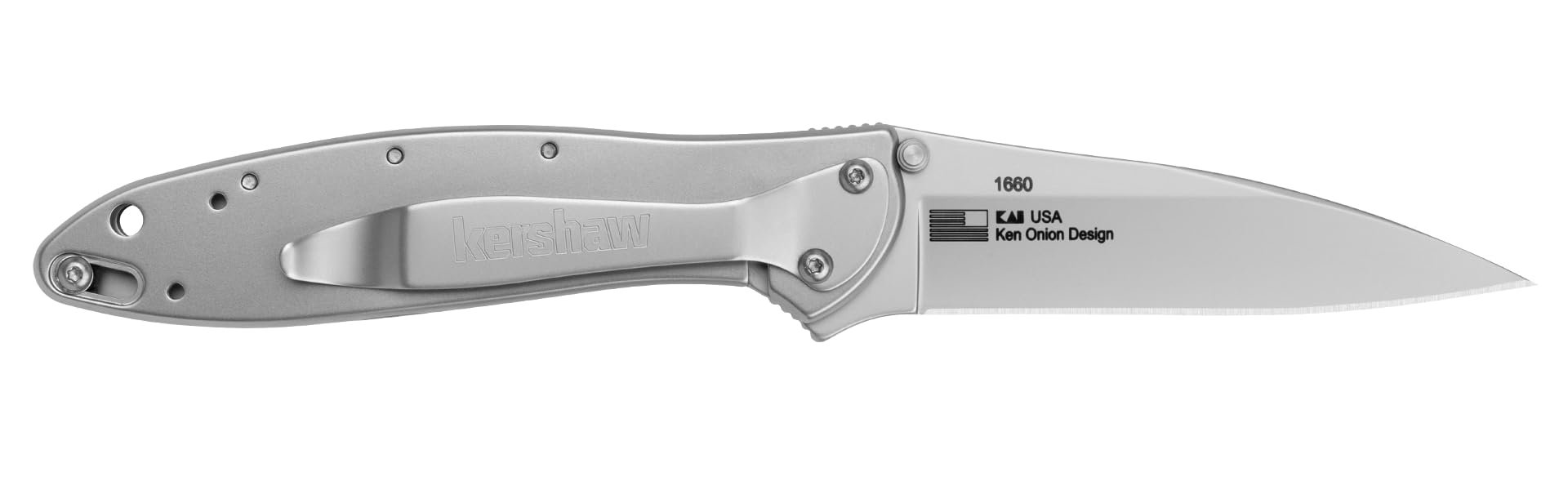 Kershaw 1660OLX Knives Leek - Olive Drab Clam