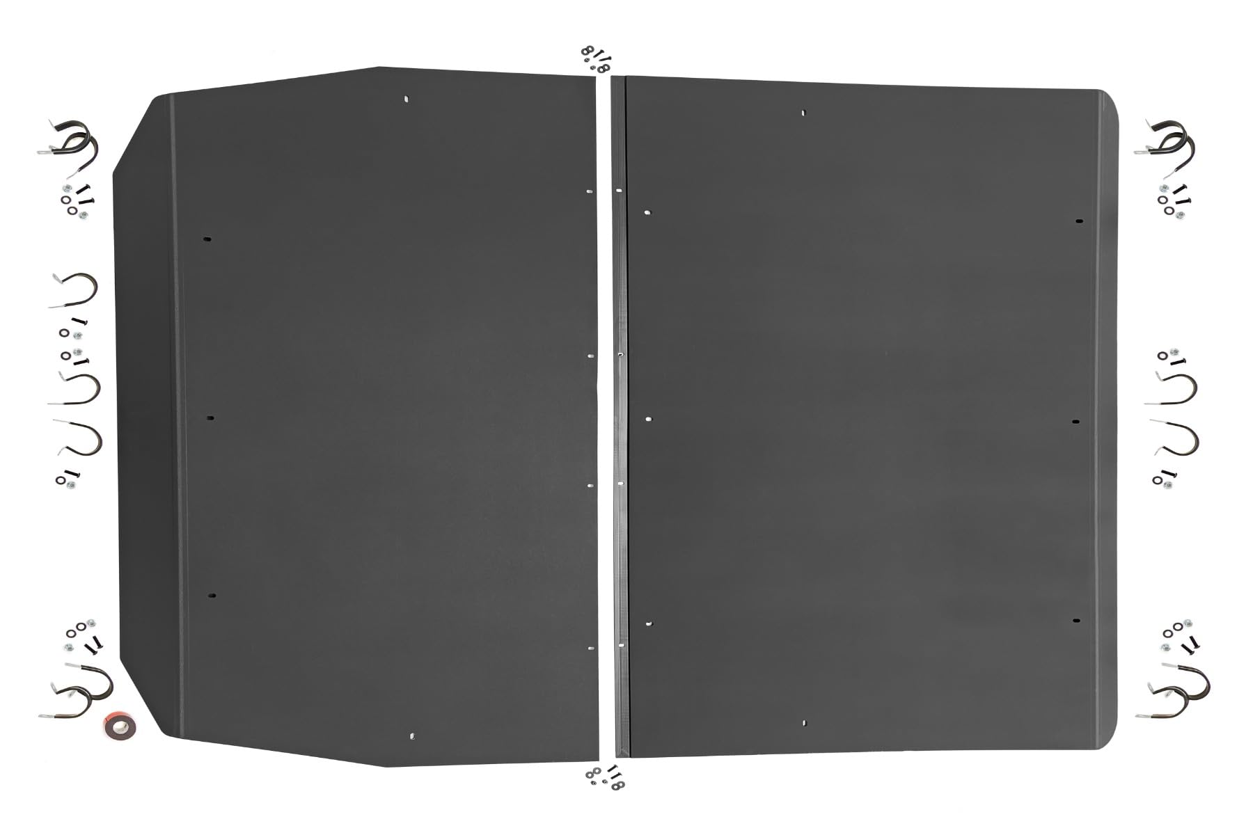 Honda Pioneer 1000-5 Rough Country HDPE Roof - Heavy-Duty UTV Roof with UV & Scratch Resistance, Easy Bolt-On Install