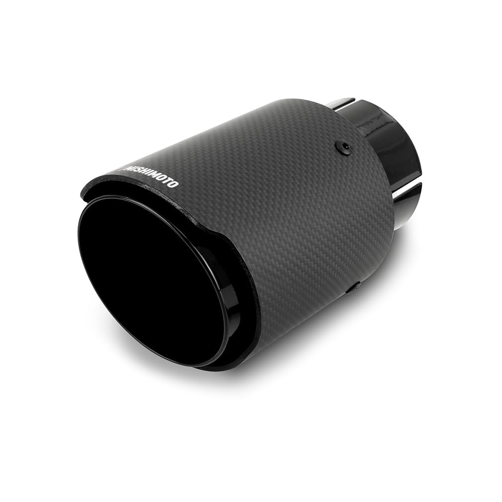 Carbon Fiber Mishimoto Exhaust Tip, 2.5”, Black
