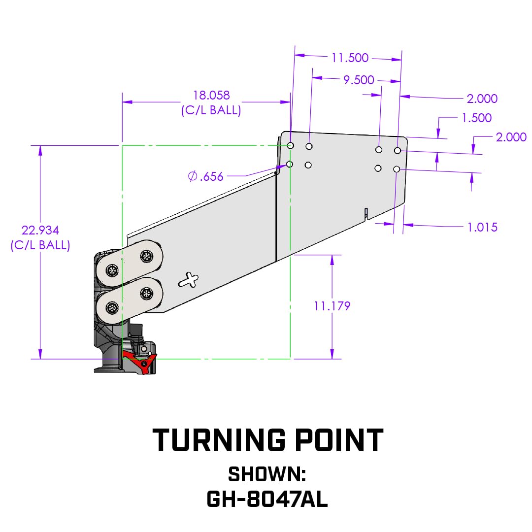 GEN-Y Hitch Fifth Wheel Rhino Pin Box with Gooseneck SnapLatch Coupler | 1,500K - 4.5K Pin Weight Range | 21K Towing Capacity | Compatable with 2 5/16" Gooseneck Ball