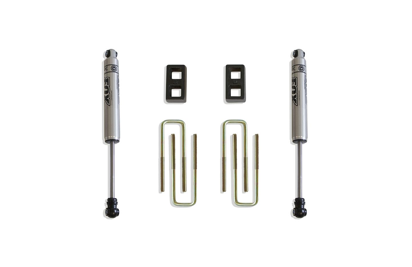 900420F Maxtrac 2" Blocks, U-Bolts, Fox Rear Shocks