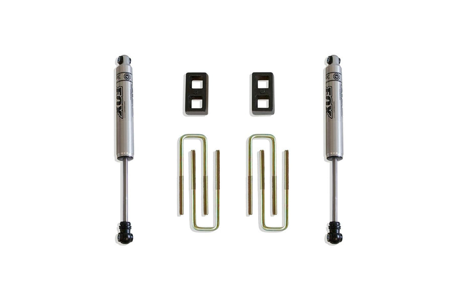 900420F Maxtrac 2" Blocks, U-Bolts, Fox Rear Shocks