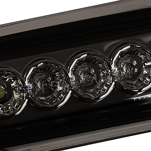 Smoke LED SPEC-D TUNING 3rd Brake Light Compatible with 1994-2001 Dodge RAM 1500/2500/3500, 2002 Dodge RAM 2500/3500 Models With Old Body Style