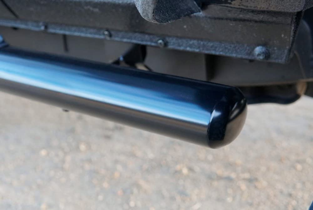 Steelcraft 4 in. Straight Side Bar 402230-1 Semi Gloss Black 4 in. Straight Side Bar
