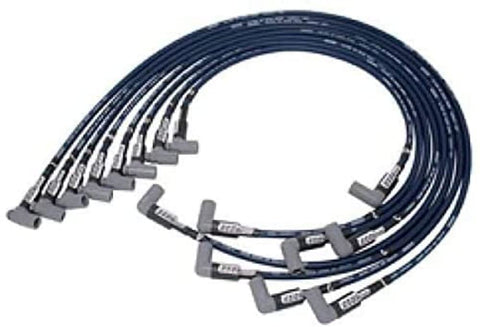 Ultra 40 Moroso 73661 Blue Spark Plug Wire Set, Fits GM LS 4.8/5.3/6.0/6.2 Engines, 12" Length