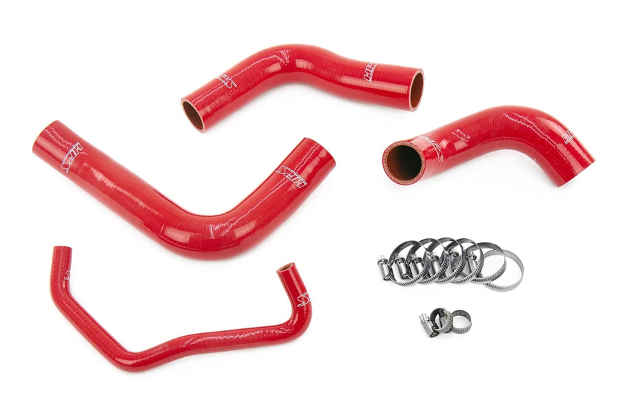 Red HPS Silicone Radiator Hose Kit Coolant Compatible for 2016-2020 Lexus GS350 2018-2024 RC350 RC300 AWD 3.5L V6, 57-1842-RED
