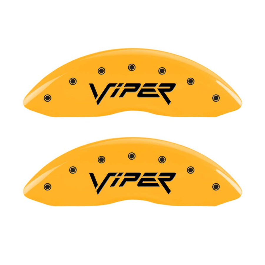 Caliper Covers MGP 12203SSNPYL, Yellow