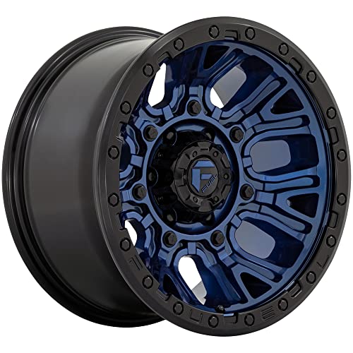 D827 TRACTION FUEL OFF-ROAD 20X10, 5X5.0, 4.79, -18mm DARK BLUE WITH BLACK RING - D82720007547