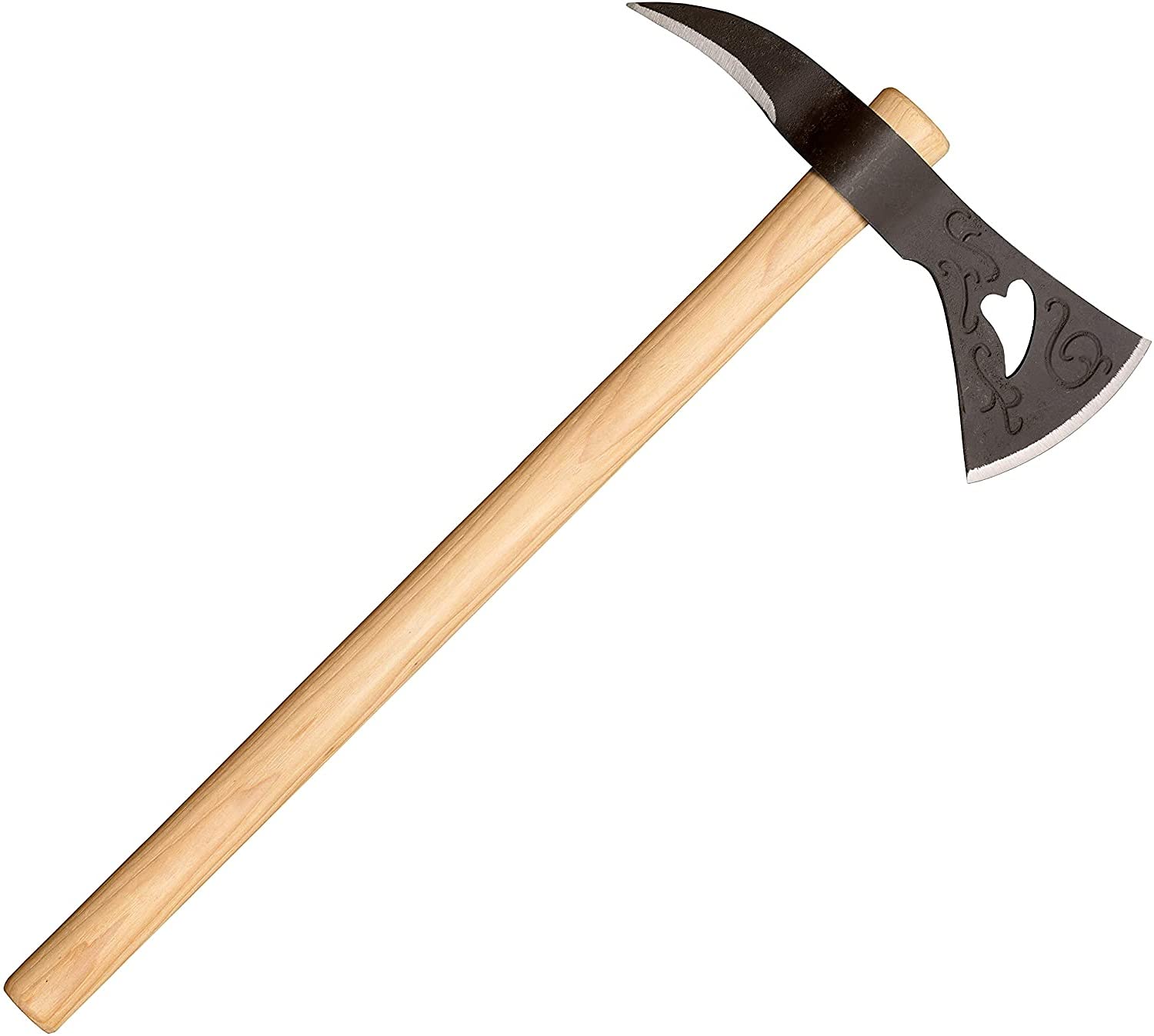 Cold Steel Tomahawk Drop Forged Survival Hatchet - Great for Camping, Survival, Outdoors and Chopping Wood, Weeping Heart Hawk