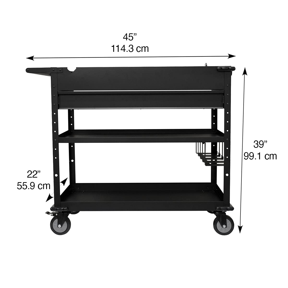 Work Cart 40" with Power Tool Holder