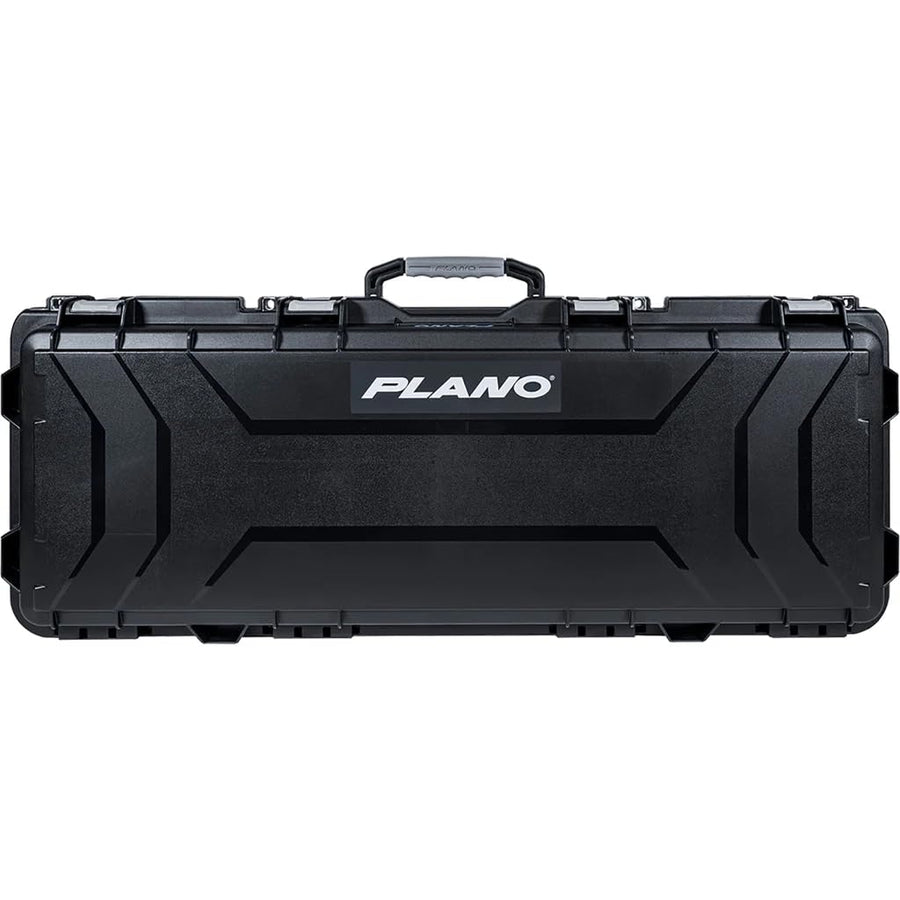 Plano 44" Double Tactical Field Locker Gun Case, Black with Gray Accents, Wheeled Gun Storage, Airline Approved
