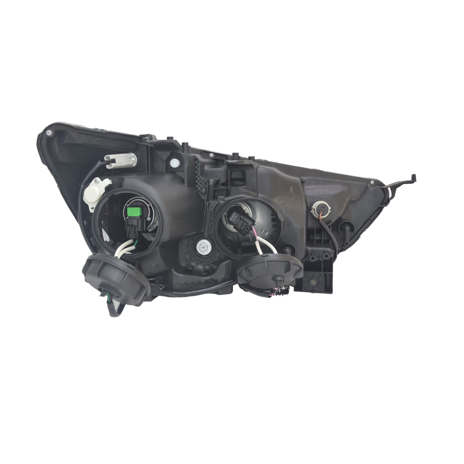 Left TYC Headlight Assembly Compatible with 2011-2019 Mitsubishi Outlander