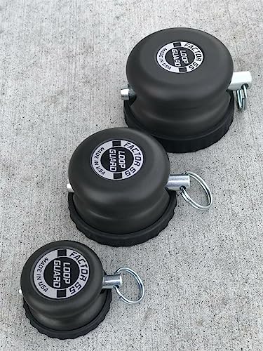 Loop Guard XXL (Industrial) Factor 55, Fits Steel Cable/Rope to 5/8 Diameter - Gray