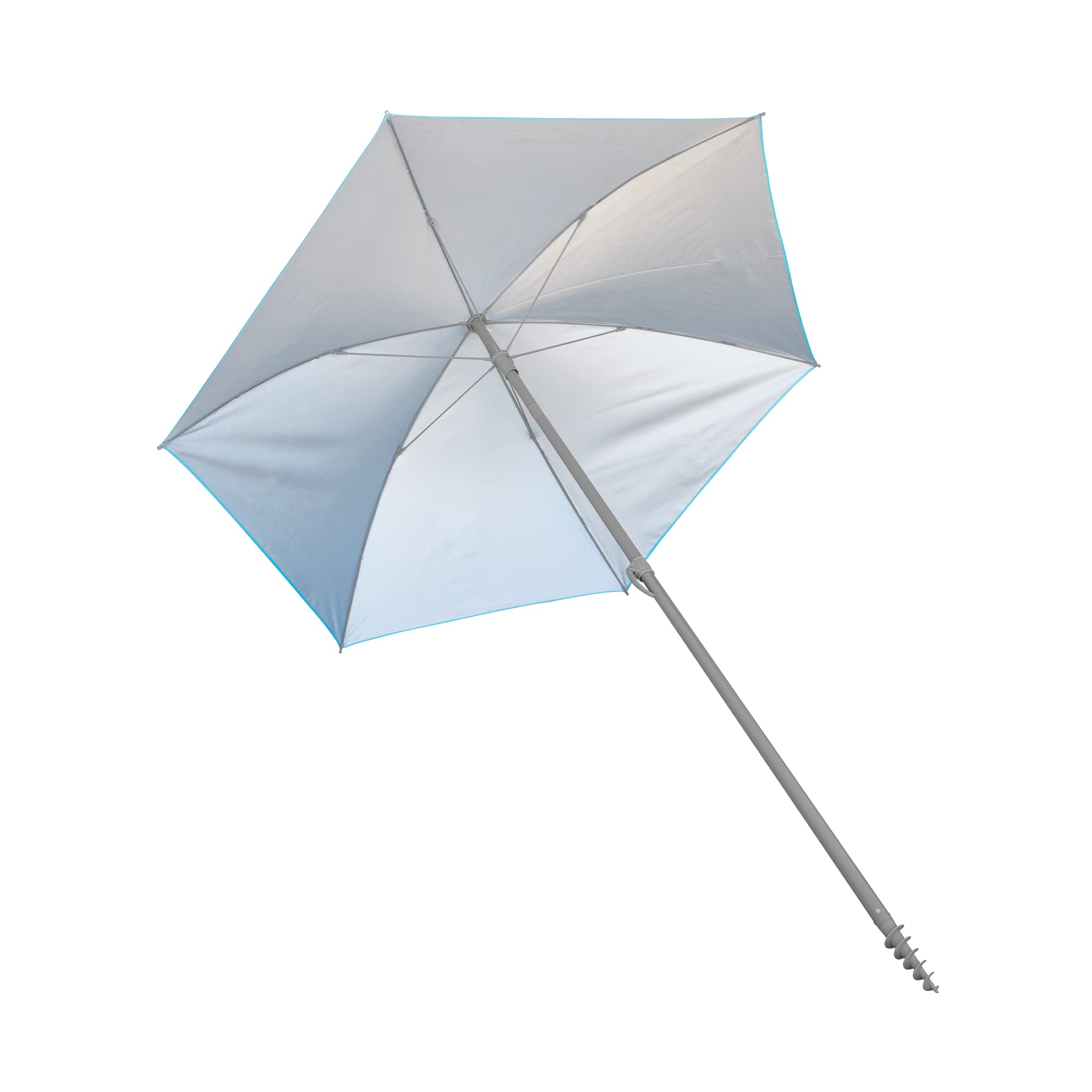 Hurley Shade Umbrella UMB7HRSTRQ, 7 ft, Turquoise