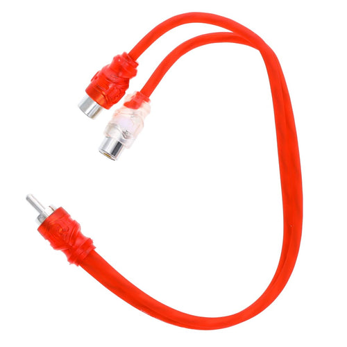 Raptor (2) R3Y2 Female/(1) Male Coax RCA Y-Adapter