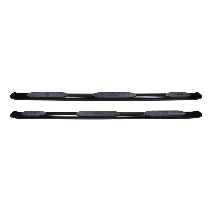 Westin PRO TRAXX 5 Oval Wheel to Wheel Nerf Bars fits 2019-2025 Ram 1500 Crew Cab 6'5" Bed (Exc 1500 Classic) Black Pair