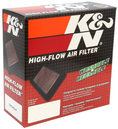 High-Flow K&N Original Lifetime Engine Air Filter: Increase Power & Acceleration, Washable, Premium, Replacement Air Filter: Compatible with 2003-2009 Honda: VTX1300C, VTRx1300R, VTRX1300S, HA-1330