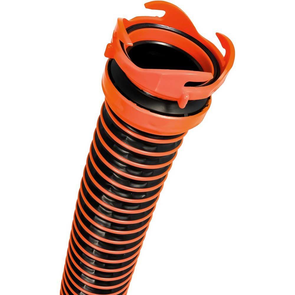 20-Foot Camco RhinoEXTREME Sewer Hose Kit/RV Camper | Features TPE Technology for Abrasion Resistance and Crush Protection | Includes Pre-Attached Rhino Swivel Fittings (39867)