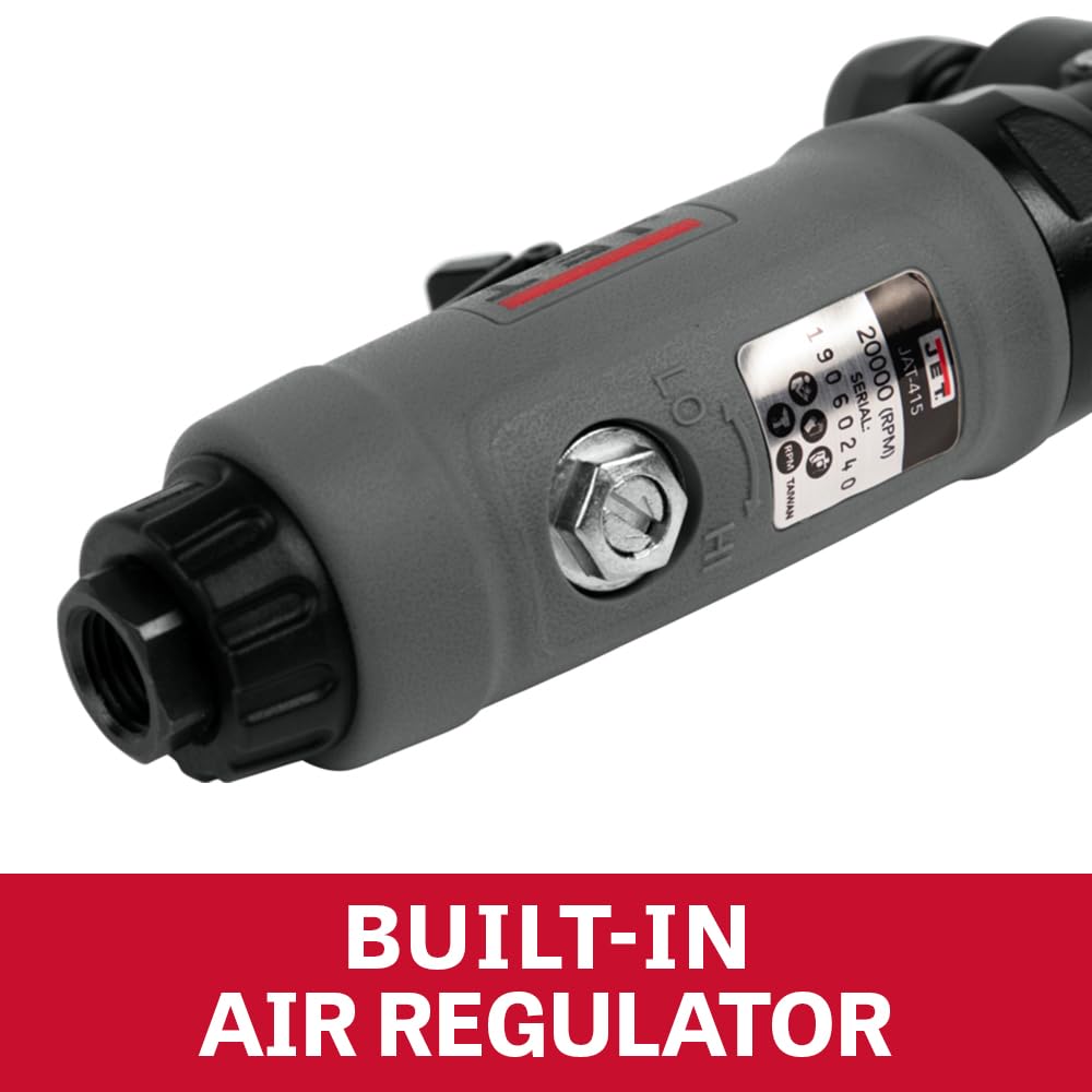 JET Right-Angle 1/4-Inch Composite Die Grinder, 20000 RPM, 1/3 HP (Model JAT-415)