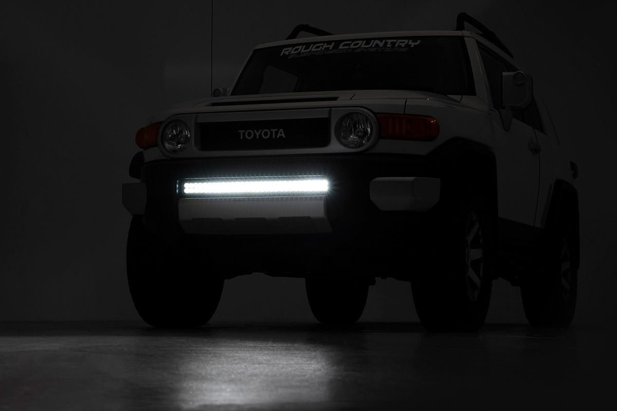 30" Rough Country Black Series LED Bumper Kit for 2007-2014 FJ Cruiser - 70652