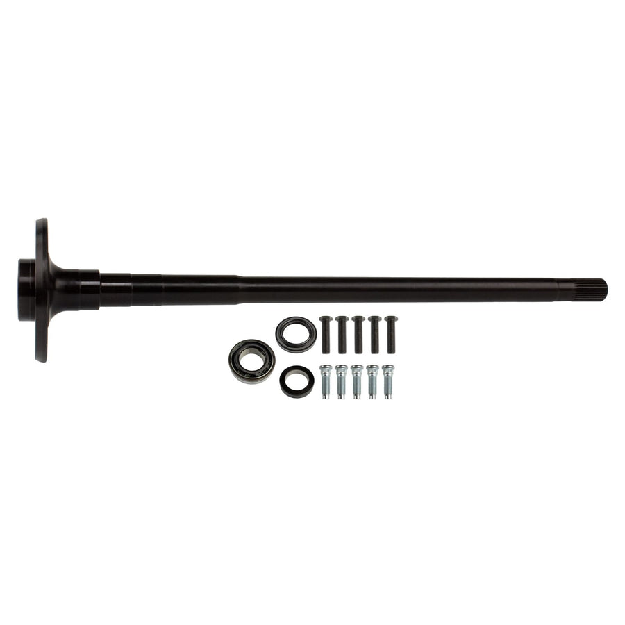Dana 44 EXCel Drive Axle Shaft Assembly; 29.75" Overall Length; 5 X 4.5 Lug Pattern; 30 Spline; Includes Bearing, Seal And Studs