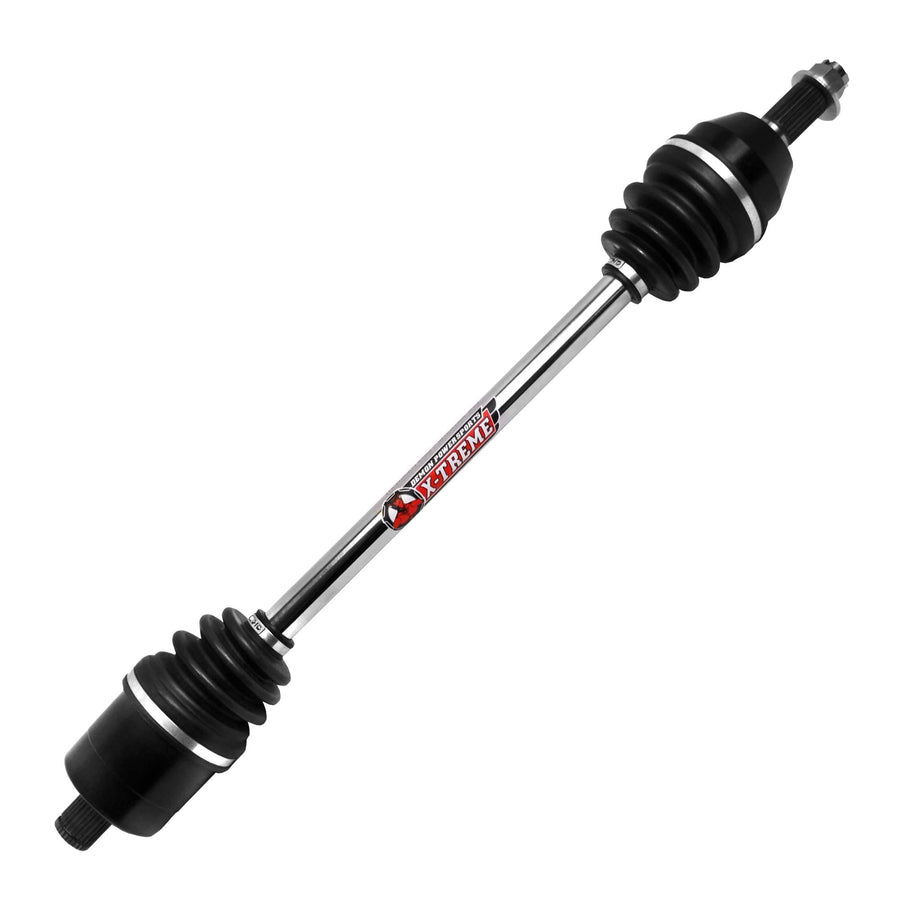 Demon Powersports Xtreme Heavy Duty Front Left/Right Replacement Axle Race Spec for Polaris RZR Turbo S, 4340 Chromoly Steel Re-Engineered Cage Design, Dual Heat Treated (See Fitments in Description)
